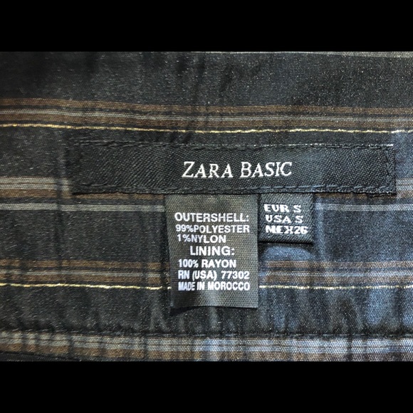 Zara Box Pleat Skirt size S - Picture 6 of 6